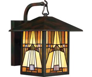 Elstead Lighting Inglenook Outdoor lampada da parete per esterni 1x60 W marrone QZ-INGLENOOK2-M