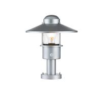 Elstead Lighting Klampenborg lampada da terra per esterni 1x60 W argento KLAMPENBORG-PED-PIR-SIL