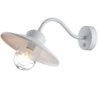 Elstead Lighting Klampenborg lampada da parete per esterni 1x60 W bianco KLAMPENBORG-PIR-WHT