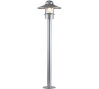 Elstead Lighting Klampenborg lampada da terra per esterni 1x60 W argento KLAMPENBORG-BOL-SIL