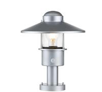 Elstead Lighting Klampenborg lampada da terra per esterni 1x60 W argento KLAMPENBORG-PED-SIL
