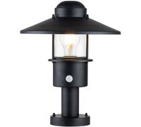 Elstead Lighting Klampenborg lampada da terra per esterni 1x60 W nero KLAMPENBORG-PED-PIR-BK