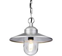 Elstead Lighting Klampenborg lampada sospesa 1x60 W argento KLAMPENBORG8
