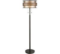 Elstead Lighting Laguna lampada da terra 2x60 W rame QZ-LAGUNA-FL-A