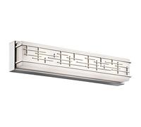 Elstead Lighting Lampada Applique Bagno LED Cromo Opalglass 61,4 cm IP44 28 W