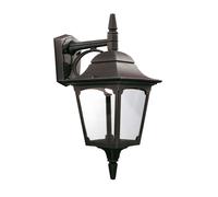 Elstead Lighting Lampada Da Esterno Applique Laterale Antik IP44 Alluminio Vetro [EEK: Non valutato]