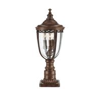 Elstead Lighting Lampione Esterno Bronzo 3 Luci Altezza 55,2 cm IP44 [EEK: Non valutato]