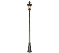 Elstead Lighting Lampione Esterno Piantana Larga Bronzo H 237 cm 3 Fiamme IP44 [EEK: Non valutato]