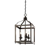 Elstead Lighting Larkin lampada sospesa 3x60 W marrone KL-LARKIN-P-M-OZ