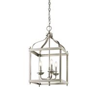 Elstead Lighting Larkin lampada sospesa 3x60 W nichel KL-LARKIN-P-M-NI