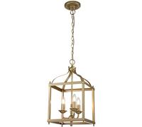 Elstead Lighting Larkin lampada sospesa 3x60 W ottone KL-LARKIN-P-M-PNBR