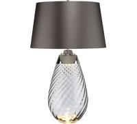 Elstead Lighting Lena lampada da tavolo 2x60 W grigio LENA-TL-L-SMOKE