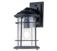 Elstead Lighting Lighthouse lampada da parete per esterni 1x60 W nero FE-LIGHTHOUSE2-M-BLK