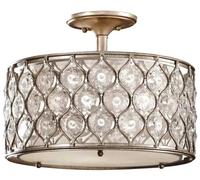 Elstead Lighting Lucia lampada da soffitto 3x60 W argento FE-LUCIA-SF
