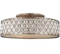 Elstead Lighting Lucia lampada da soffitto 6x60 W argento FE-LUCIA-6SF-L