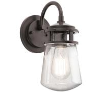 Elstead Lighting Lyndon lampada da parete per esterni 1x60 W marrone KL-LYNDON2-S-AZ