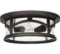 Elstead Lighting Marblehead plafoniera per esterni 2x60 W marrone QZ-MARBLEHEAD-F