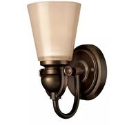 Elstead Lighting Mayflower lampada da parete 1x60 W marrone HK-MAYFLOWER1