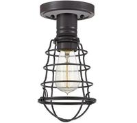 Elstead Lighting Mixon lampada da soffitto 1x60 W marrone QZ-MIXON-SF-PN
