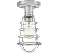 Elstead Lighting Mixon lampada da soffitto 1x60 W nichel QZ-MIXON-SF-BN