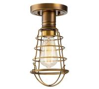 Elstead Lighting Mixon lampada da soffitto 1x60 W ottone QZ-MIXON-SF-WS