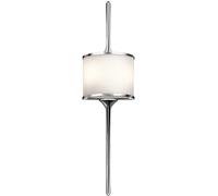 Elstead Lighting Mona lampada da parete 2x3 W cromo KL-MONA-L-PC