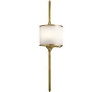 Elstead Lighting Mona lampada da parete 2x3 W ottone KL-MONA-L-NBR
