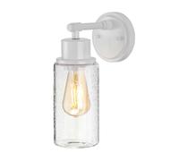 Elstead Lighting Greenwich lampada da parete 1x60 W bianco BATH-MORVAH1-W