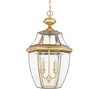 Elstead Lighting Newbury lampada sospesa 2x60 W ottone QZ-NEWBURY8-L-PB