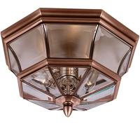 Elstead Lighting Newbury plafoniera per esterni 3x60 W rame QZ-NEWBURY-F-AC