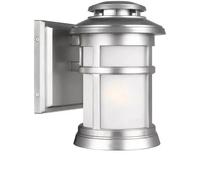 Elstead Lighting Newport lampada da parete per esterni 1x60 W acciaio FE-NEWPORT-S-PBS