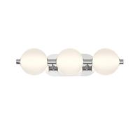 Elstead Lighting Palmas lampada a parete, LED 3 luci, QN-PALMAS-3W-PN, Palmas [Lampade per Interni > Lampade a Parete]