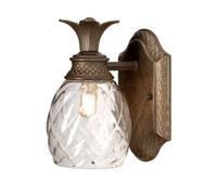 Elstead Lighting Plantation lampada a parete, G9, HK-PLANT-BATH-PZ, Plantation [Lampade per Interni > Lampade a Parete]