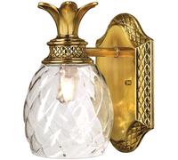 Elstead Lighting Plantation lampada da parete 1x3 W ottone HK-PLANTATION1-BATH-BB