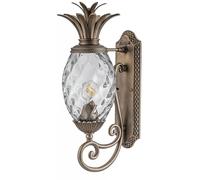 Elstead Lighting Plantation lampada da parete per esterni 1x40 W marrone HK-PLANTATION-M-BU