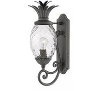 Elstead Lighting Plantation lampada da parete per esterni 1x40 W nero HK-PLANTATION-M-MB