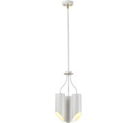 Elstead Lighting Quinto lampada sospesa 3x8 W bianco-ottone QUINTO3-WAB