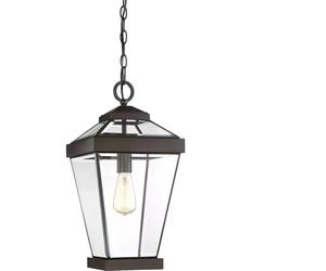 Elstead Lighting Ravine lampada sospesa 1x60 W marrone QZ-RAVINE8-M