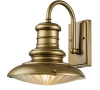 Elstead Lighting Redding Station lampada da parete per esterni 1x60 W marrone FE-REDDING2-M-PDB