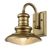 Elstead Lighting Redding Station lampada da parete per esterni 1x60 W marrone FE-REDDING2-S-PDB