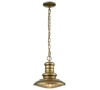 Elstead Lighting Redding Station lampada sospesa 1x W marrone FE-REDDING8-M-PDB