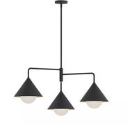 Elstead Lighting Remyck lampada da soffitto 3x60 W nero ALM-REMYCK3-BK
