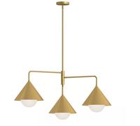Elstead Lighting Remyck lampada da soffitto 3x60 W oro ALM-REMYCK3-GD
