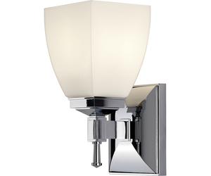 Elstead Lighting Shirebrook lampada da parete 1x3 W cromo BATH-SB1