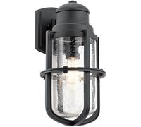 Elstead Lighting Suri lampada da parete per esterni 1x60 W nero KL-SURI-L