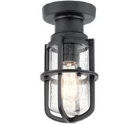 Elstead Lighting Suri lampada da soffitto per esterni 1x40 W nero KL-SURI-F
