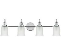 Elstead Lighting Swell lampada da parete 4x3 W cromo QZ-SWELL4-PC-BATH