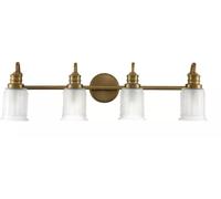 Elstead Lighting Swell lampada a parete, G9 4 luci, QZ-SWELL4-BB-BATH, Swell [Lampade per Interni > Lampade a Parete]