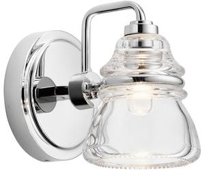 Elstead Lighting Talland lampada da parete 1x3 W cromo KL-TALLAND1-PC-BATH