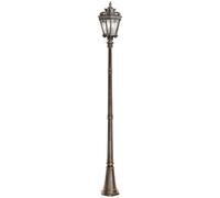 Elstead Lighting Tournai lampada da terra per esterni 3x60 W grigio-marrone KL-TOURNAI-5XL